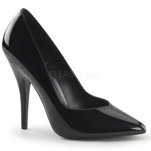 Patent Pointed Toe High Heel Shoes